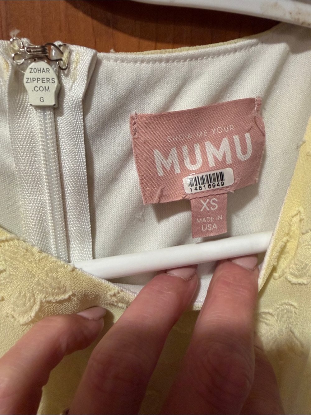 Show Me Your MuMu Pale Yellow Floral Midi Dress - Picture 2 of 3